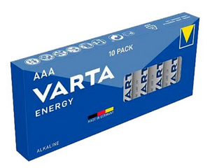 LR3 Varta ENERGY AAA BOX10 Alkaline 1.5V ORIGINAL (10/700)
