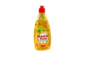 Средство для мытья посуды "MAGIC FOAM" Лимон и имбирь 500 г 2-4907 (1/12)