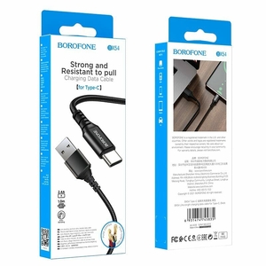 Кабель Borofone BX54, TYPE-C, 1м, 2.4А