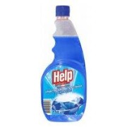 HELP Средство для мытья стекол  Свежий озон 0,75 л без распылителя 1-0338 (1/12)