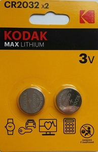 CR2032 KODAK Bl-2 (элемент питания,литиевый,дисковый) (60)