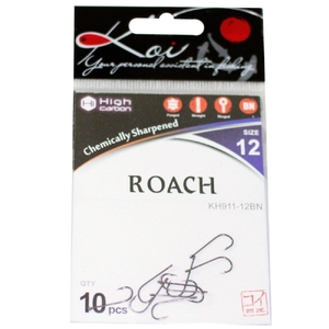 KH911-12BN Крючок KOI "ROACH", размер 12 (INT), цвет BN (за уп. 10 шт)