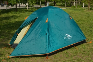 Палатка туристическая ALPIKA Dyna-3, 3-х местная, 280х190х120см, Polyestr PU2000, MB-TS-06