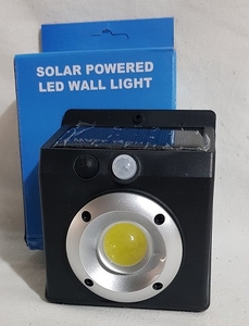 Прожектор аккум SMD (солнечная батарея, датчик движения, датчик света) COB LED, CL-1628