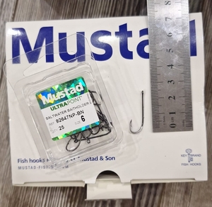 Крючки MUSTAD UltraPoint 25шт (92647NP-BN) №6
