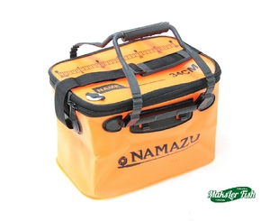 N-BOX20, Сумка-кан Namazu складная с 2 ручками, размер 40*24*24, материал ПВХ, цвет оранж.