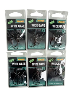 Крючки ULTIMA Carp тефлон Wide Gape #10 (10)