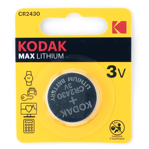 CR2430 Kodak MAX BL1 Lithium 3V (1/60/240)