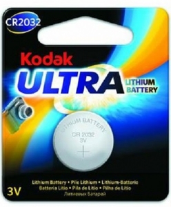 CR2032 KODAK Bl-1 (элемент питания,литиевый,дисковый) 1/60/240