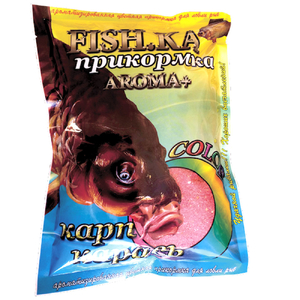Прикормка "Fish.ka-COLOR" смесь, красный 1кг (10) (1418)