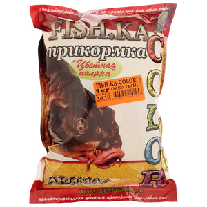 Прикормка "Fish.ka-COLOR" смесь, желтый 1кг (10) (1419)