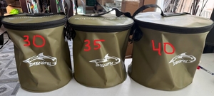 Ведро складное, круглое, с линейкой, D-35см