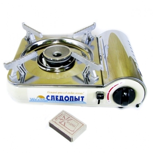Плита наст. газовая "СЛЕДОПЫТ - WeenY", нерж. сталь PF-GST-N04 (1/6)