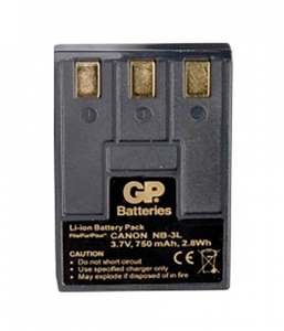Аккумулятор для цифровой камеры GP DCA003 3.7V 750mAh	