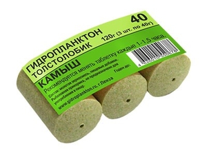 Технопланктон "Гидропланктон" (40г*3шт) камыш