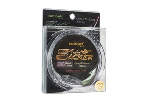 Леска SACKER 0,20мм, 100м прозрачная, 5,55кг (1/10)