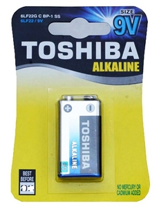 6LR61 Toshiba BL1 Оригинал (крона, 9V) (1/12)