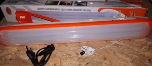 Фонарь аккумуляторный, 62SMD LED, аварийный (светодиодная панель), настольный, настенный, арт.6825