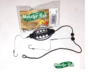 Оснастка Maksler Fish Карп - карась 25гр. готовый монтаж