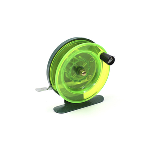 Катушка проводочная Namazu "Scoter" с курком, зеленая N-65P01T