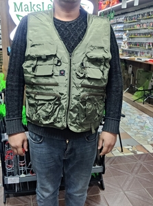 Жилет мужской, однотонный, 2XL (1/5)