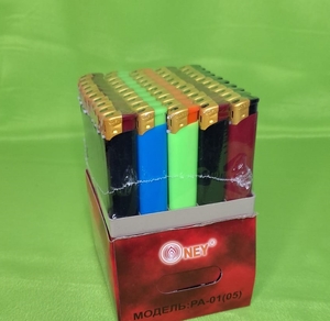 Зажигалки ONEY PA-01 (05) пьезо (50/1000) 