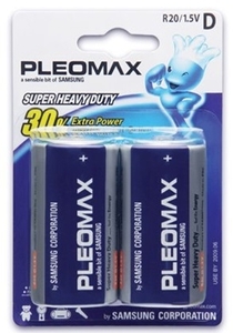 LR20 Pleomax D BL2 Alkaline 1.5V (2/20/80)