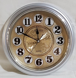 Часы настенные пластик, D=32 (9053D-S)
