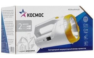 Фонарь аккумуляторный КОСМОС Accu 9191 4V2Ah 3W LED (1/ 8 )