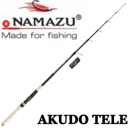 Спиннинг карбоновый NAMAZU AKUDO Tele , 1,8 м, тест 7-35 гр., NA/NW-1835T