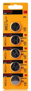 CR2032 Kodak MAX BL5 Lithium 3V (5/60/360)