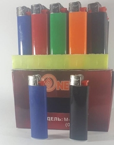 Зажигалки ONEY M-01, мех., однораз., форма BIC (50/1000) цена за 50шт