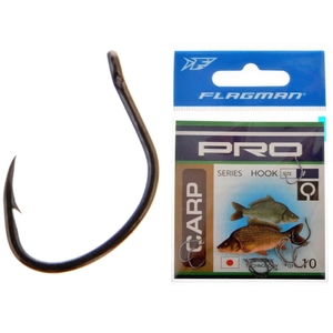 FLAGMAN Крючок Pro Carp №12 10шт (CARP_12BN)