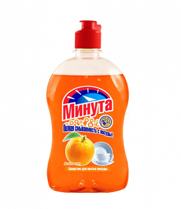 МИНУТА Средство для мытья посуды 500мл Апельсин 2-0168 (1/12)