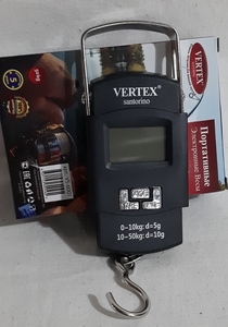 Весы электронные портативные 50кг Vertex VS6001 (100)