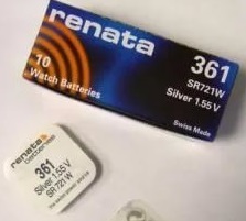 Renata 361 Silver Oxide 1.55V (10/100)