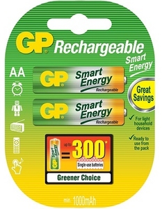 аккумулятор GP R6 Bl-2 (1000 mAh) Smart Energy (20)