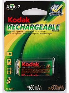 Аккумулятор KODAK R03 Bl-2 650 mA (20) 