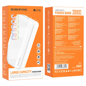 Power Bank Borofone, 30000mAh, BJ27B