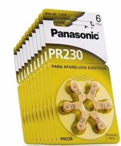 ZA10 Panasonic BL6 (PR230H) батарейка для слухового аппарата (6/60)