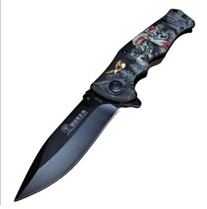 Нож раскладной, фиксатор, Proff, "Индеец" BOKER (1/12)