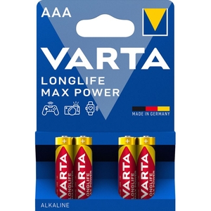 LR3 Varta LongLife MAX POWER AAA BL4 Alkaline 1.5V (4/40/200)