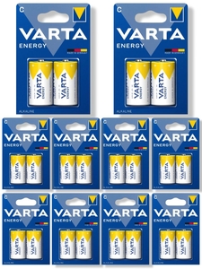 LR14 Varta ENERGY C BL2 Оригинал Alkaline 1.5V (2/20/200)