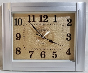 Часы настенные пластик, 32х25см (9028D-S)