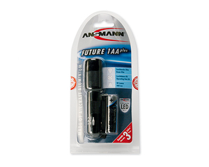 Фонарь ANSMANN FUTURE 1AA plus -2G ОРИГИНАЛ (авиационный металл, 1хАА в комплекте)