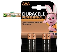 LR3 Duracell Professional BL-4 (4/40)