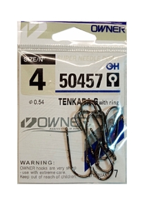 Крючки OWNER Tenkara ring 50457 №4 (10)