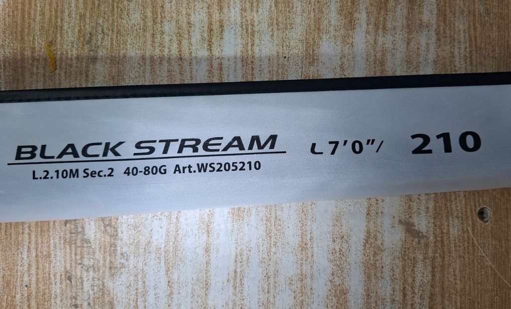 Спиннинг штекер BlackStream, 205210, 40-80гр, 2,10м