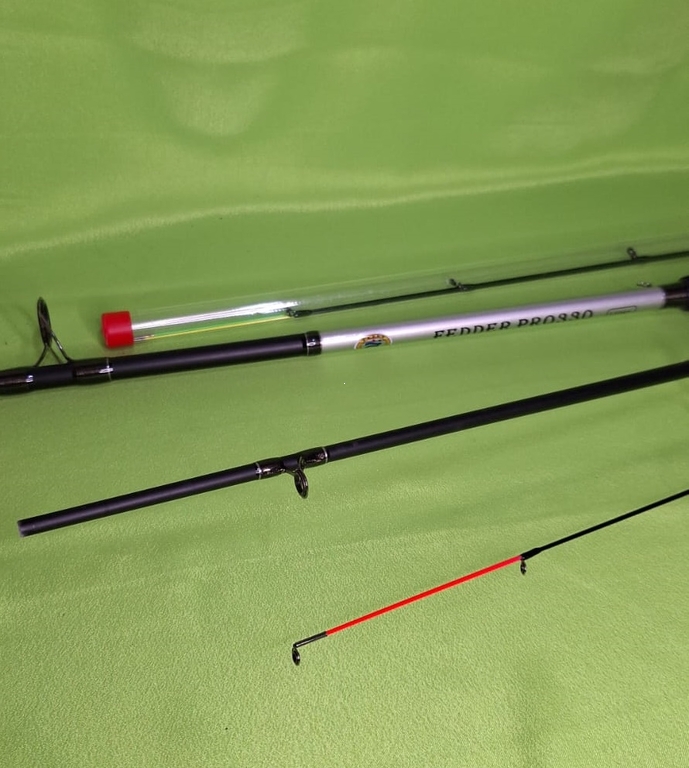 Спиннинг FEEDER PRO, 3х частн., 3 вершинки, 150гр, 3,3м