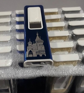 Зажигалка USB, шнур внутри, арт.4491 (1/24)